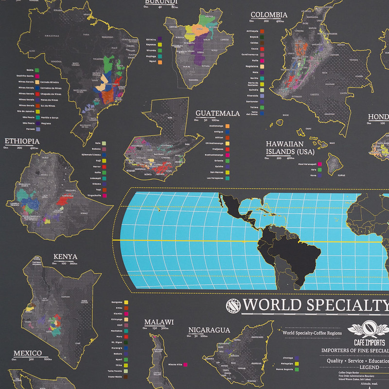 Bản đồ cà phê thế giới - World Coffee Map (5)