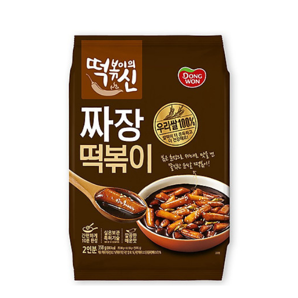 banh-gao-han-quoc bánh gạo hàn quốc Tổng hợp Các loại bánh gạo Hàn Quốc ngon nhất banh gao sot tuong den 358g dongwon 1 2