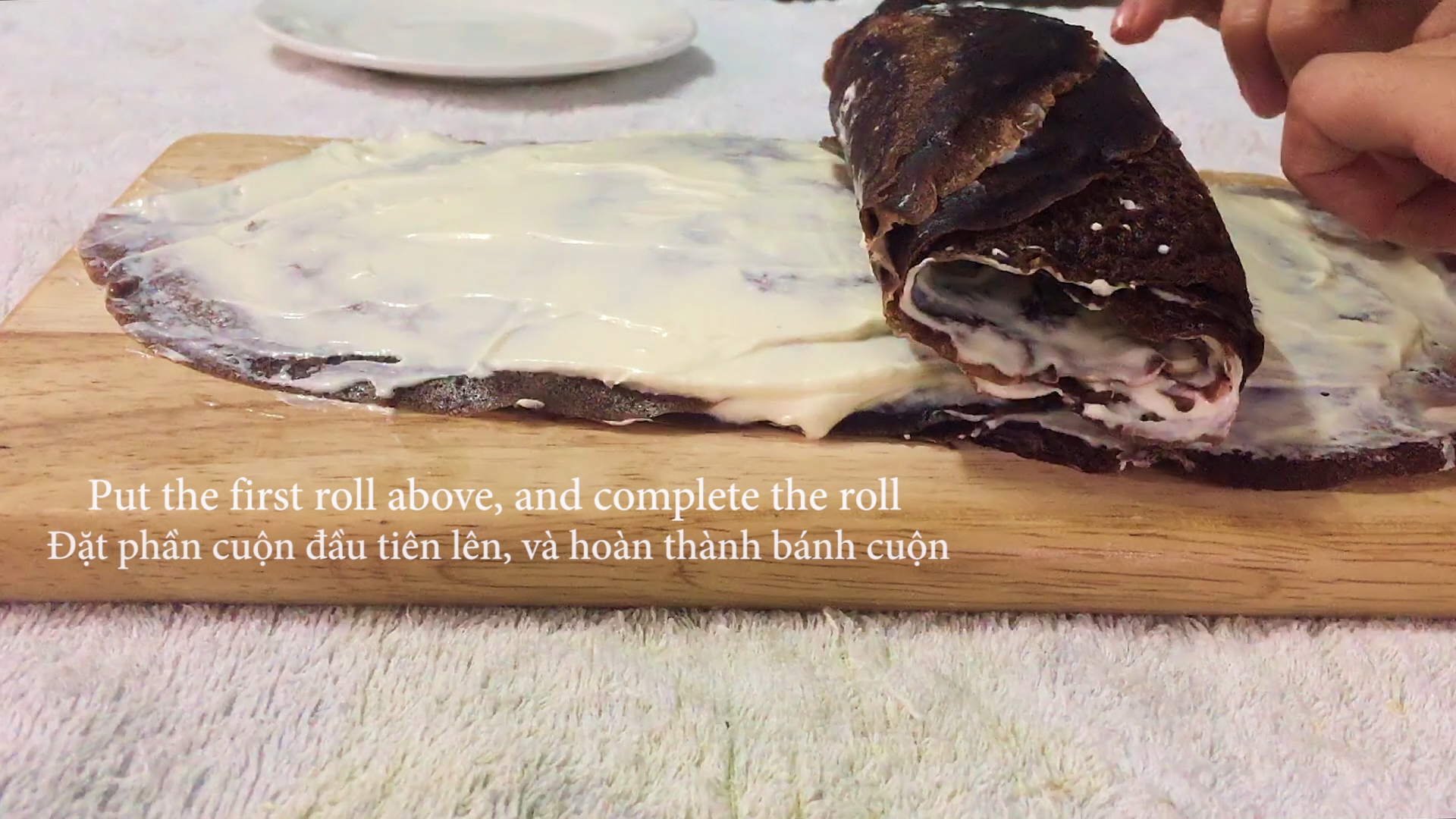 cách làm bánh crepe socola 6